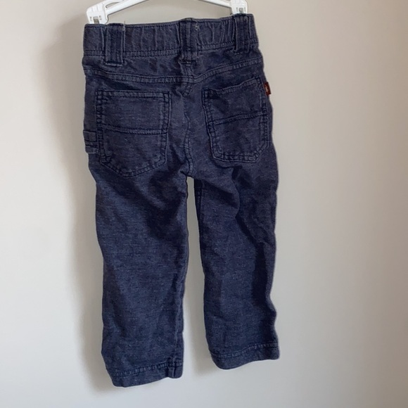 Denim Like Playwear Pants by Tea Collection Color Indigo Size 2 Retail $42 Jeans - Picture 5 of 6